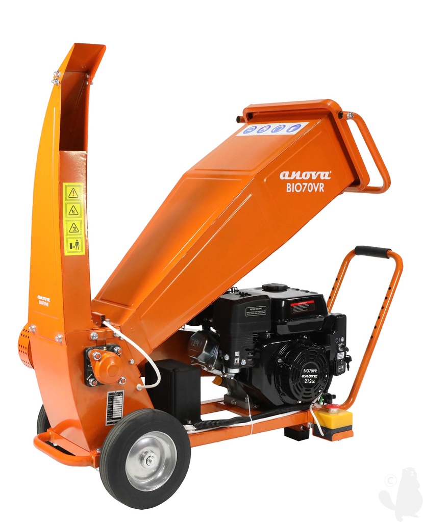 XLZBIO70VR - BROYEUR 60mm ANOVA 7cv-coupe  jusque 60mm