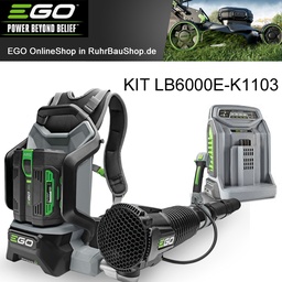 [20100755] LB6000E-K1103 SOUFFLEUR A DOS EGO 56V AVEC BATTERIE